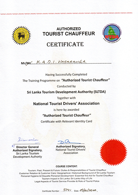 Tourist Chauffeur